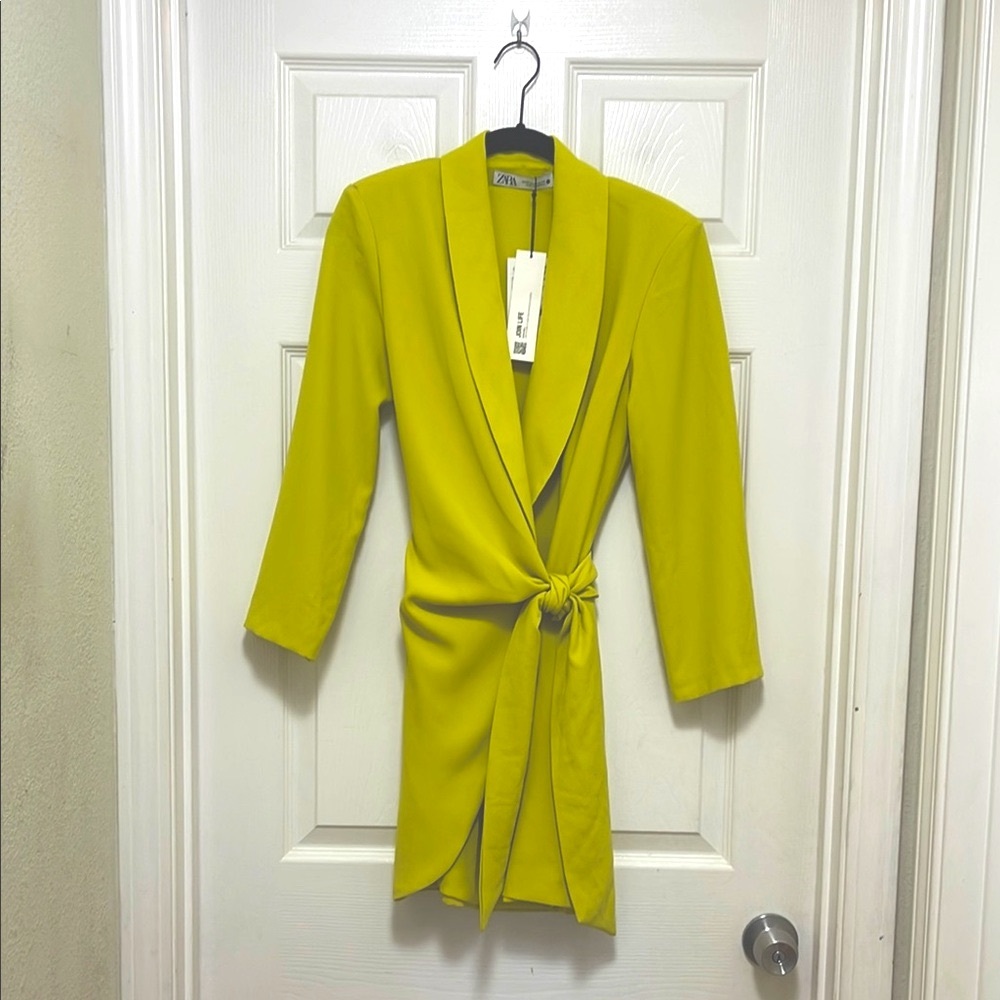 NWT Zara Pareo Mini Dress - Picture 7 of 11
